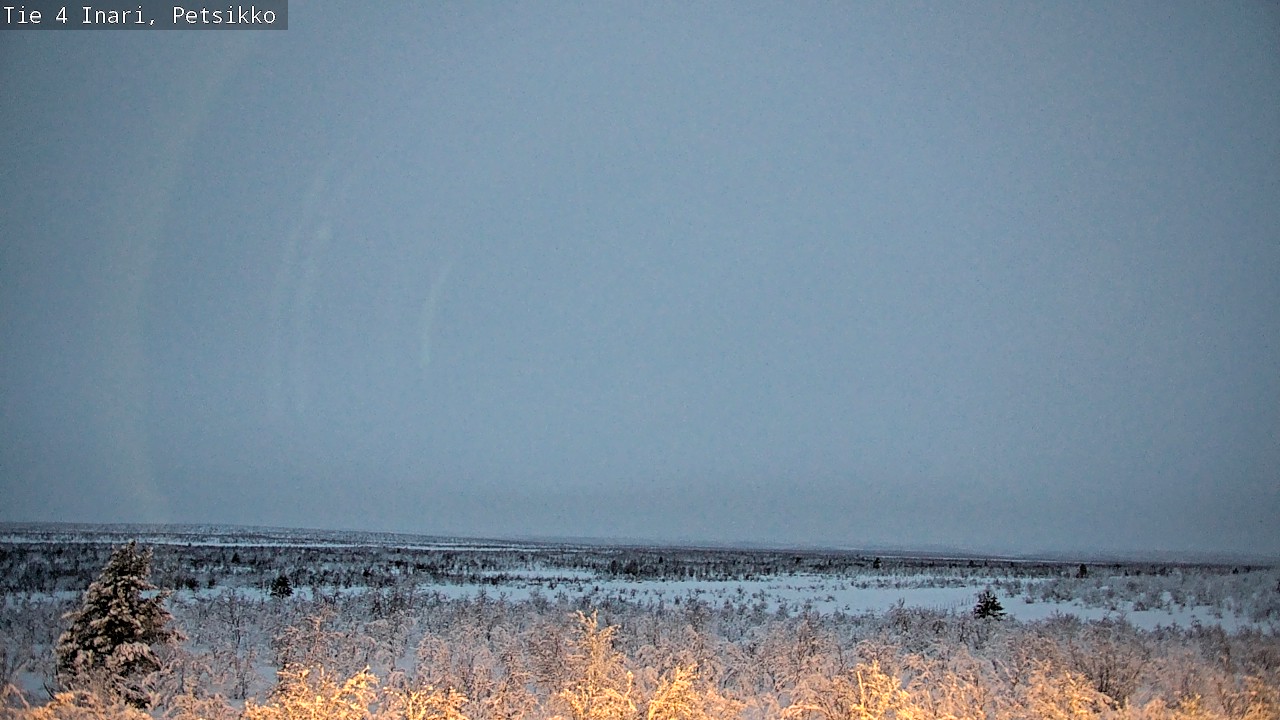 Kelikamerat Kuva Tie 4 Inari, Petsikko, Inari, Lappi