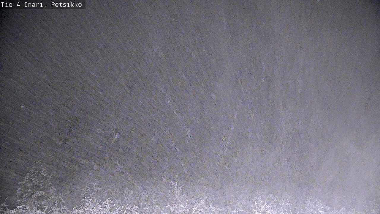 Weather Camera Image Väg 4 Enare, Petsikko, Inari, Lappi