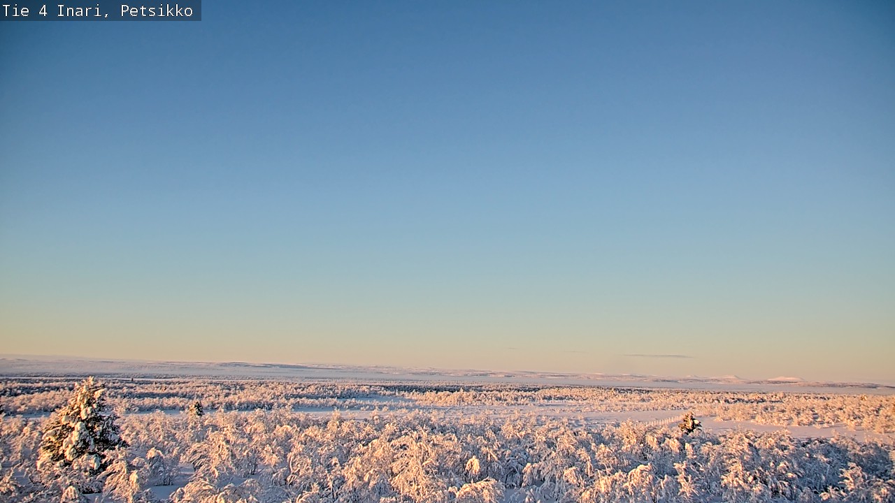 Kelikamerat Kuva Tie 4 Inari, Petsikko, Inari, Lappi