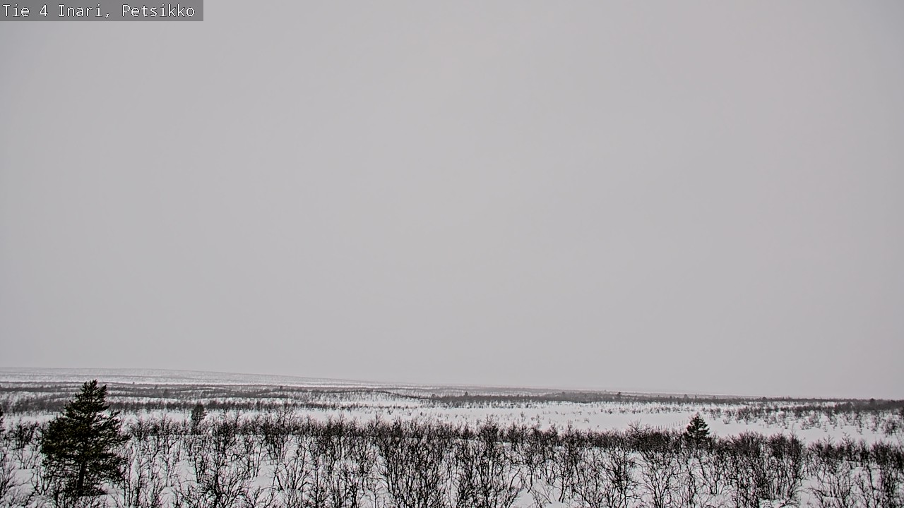 Weather Camera Image Road 4 Inari, Petsikko, Inari, Lappi