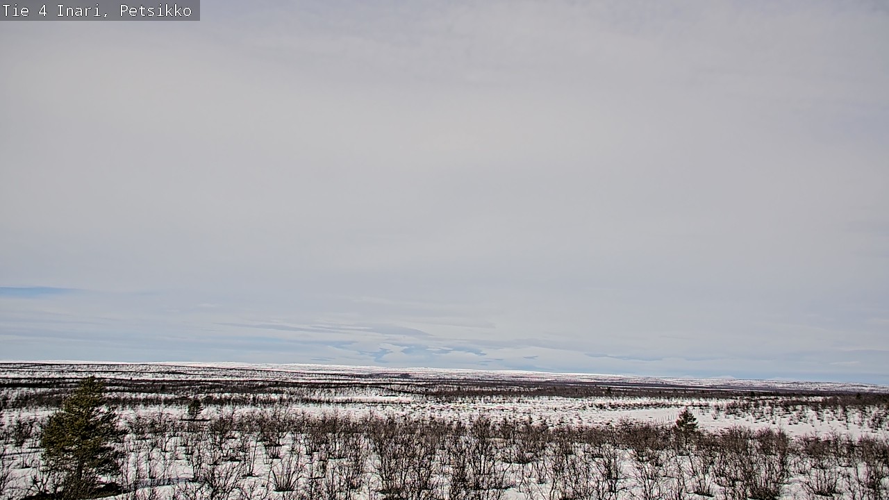 Weather Camera Image Väg 4 Enare, Petsikko, Inari, Lappi