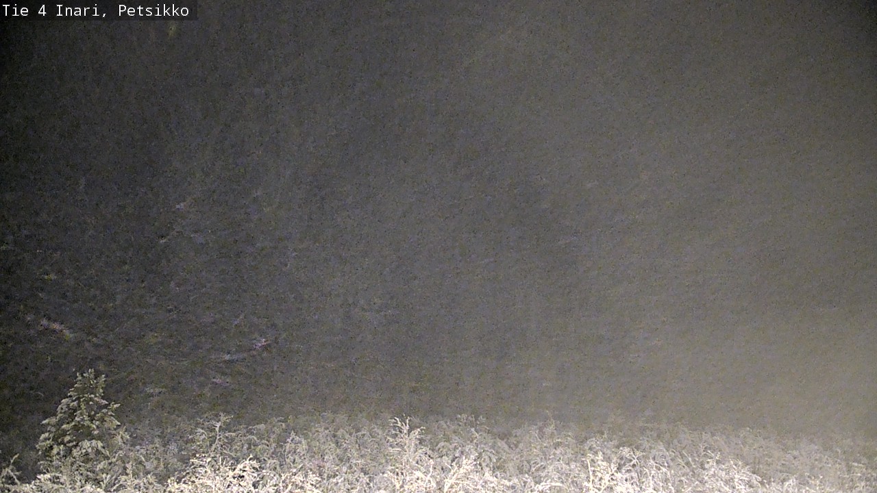 Weather Camera Image Väg 4 Enare, Petsikko, Inari, Lappi