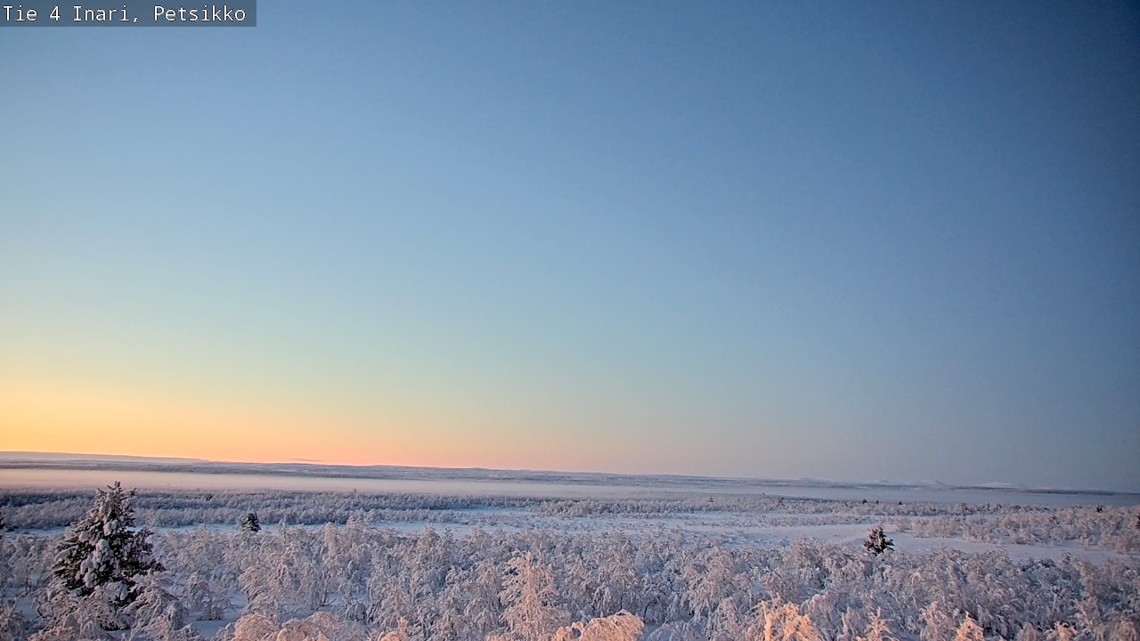 Kelikamerat Kuva Tie 4 Inari, Petsikko, Inari, Lappi