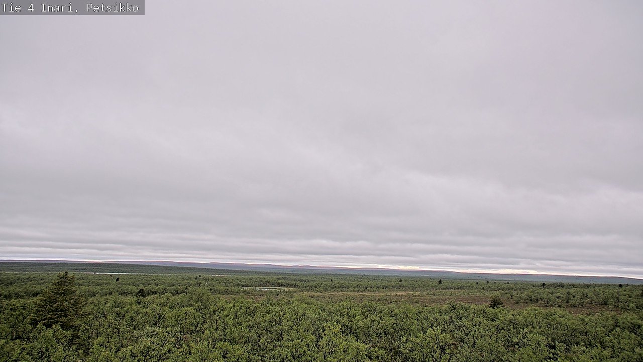 Weather Camera Image Väg 4 Enare, Petsikko, Inari, Lappi