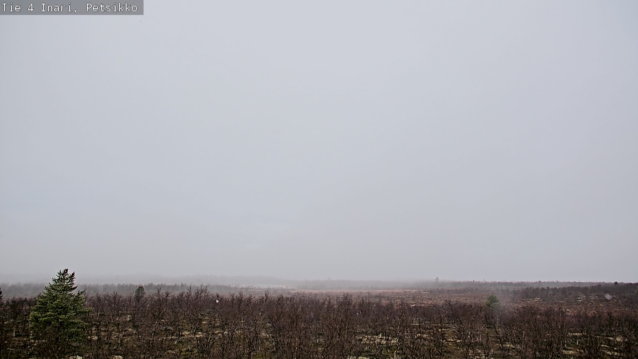 Kelikamerat Kuva Tie 4 Inari, Petsikko, Inari, Lappi