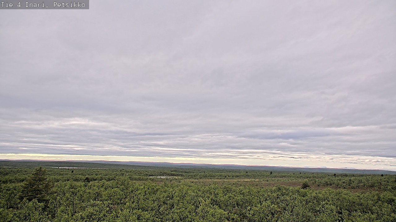 Kelikamerat Kuva Tie 4 Inari, Petsikko, Inari, Lappi