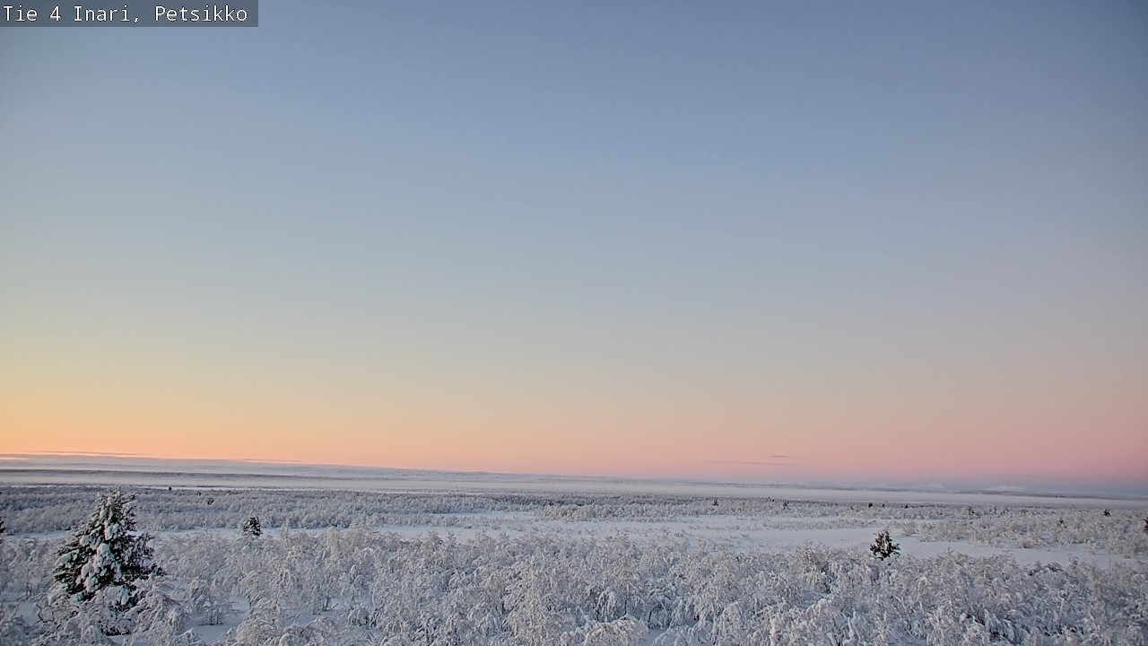 Kelikamerat Kuva Tie 4 Inari, Petsikko, Inari, Lappi