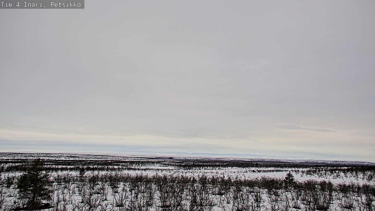 Weather Camera Image Väg 4 Enare, Petsikko, Inari, Lappi