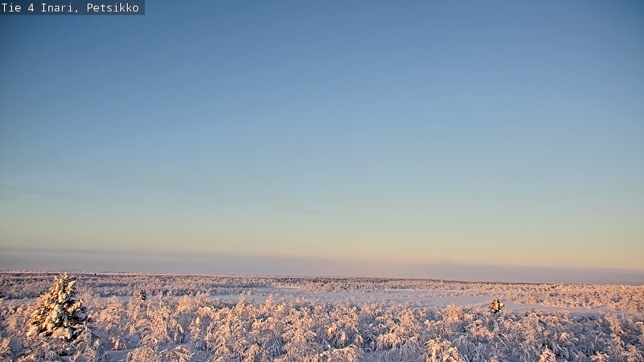 Kelikamerat Kuva Tie 4 Inari, Petsikko, Inari, Lappi