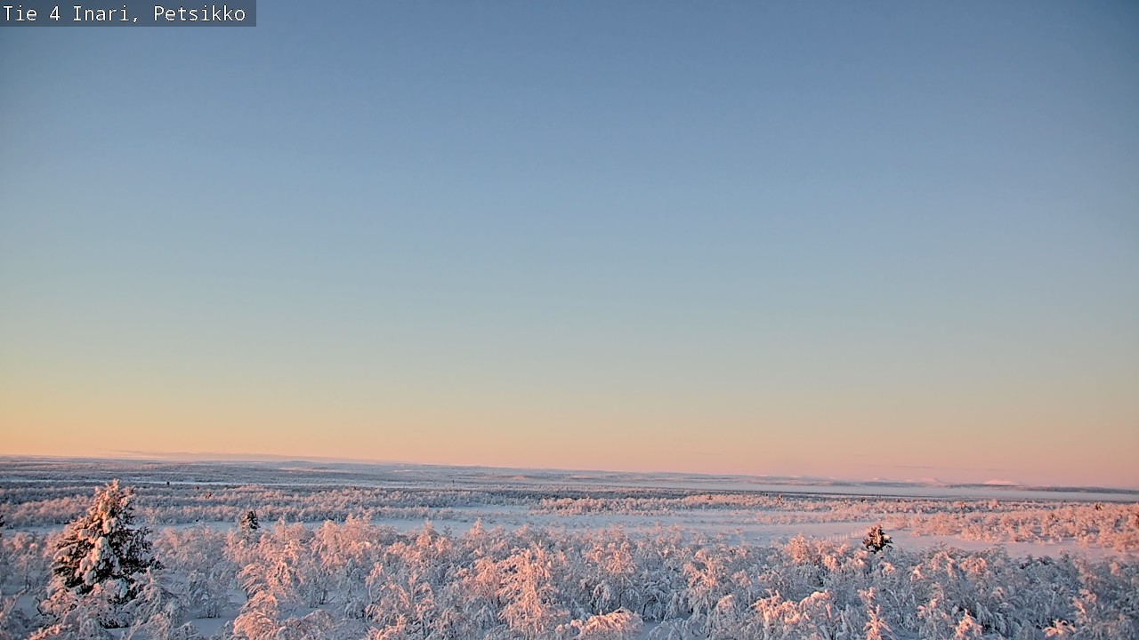 Kelikamerat Kuva Tie 4 Inari, Petsikko, Inari, Lappi