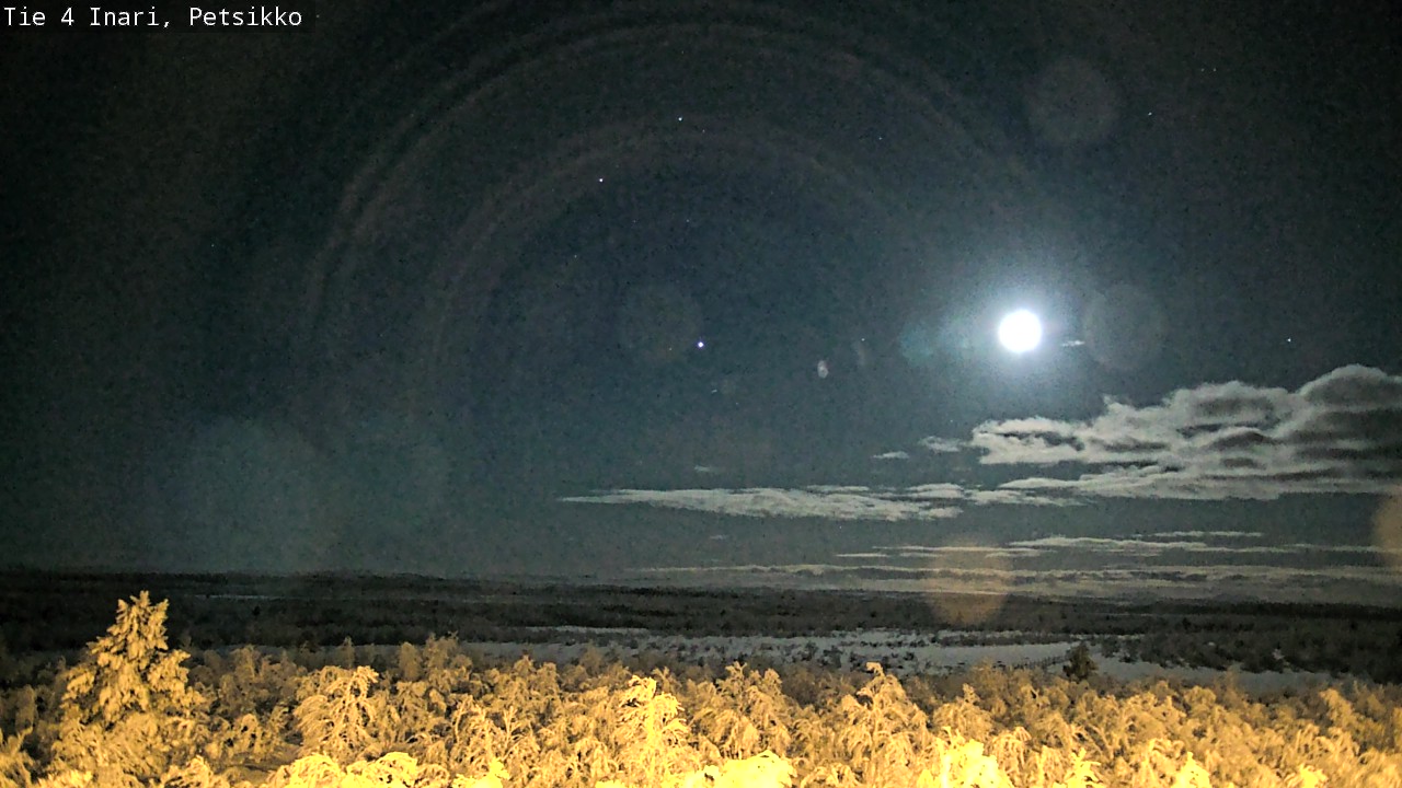 Kelikamerat Kuva Tie 4 Inari, Petsikko, Inari, Lappi