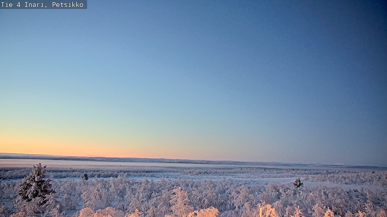Kelikamerat Kuva Tie 4 Inari, Petsikko, Inari, Lappi