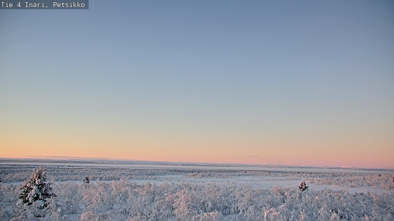 Kelikamerat Kuva Tie 4 Inari, Petsikko, Inari, Lappi