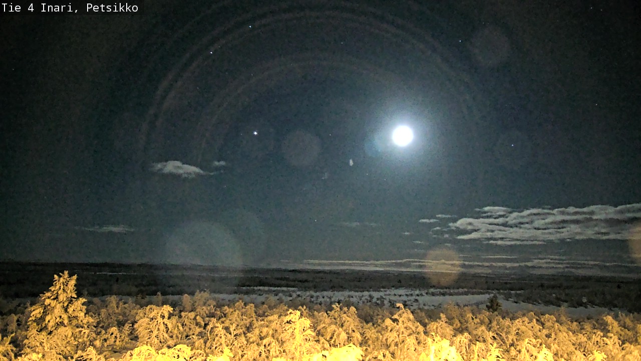 Kelikamerat Kuva Tie 4 Inari, Petsikko, Inari, Lappi