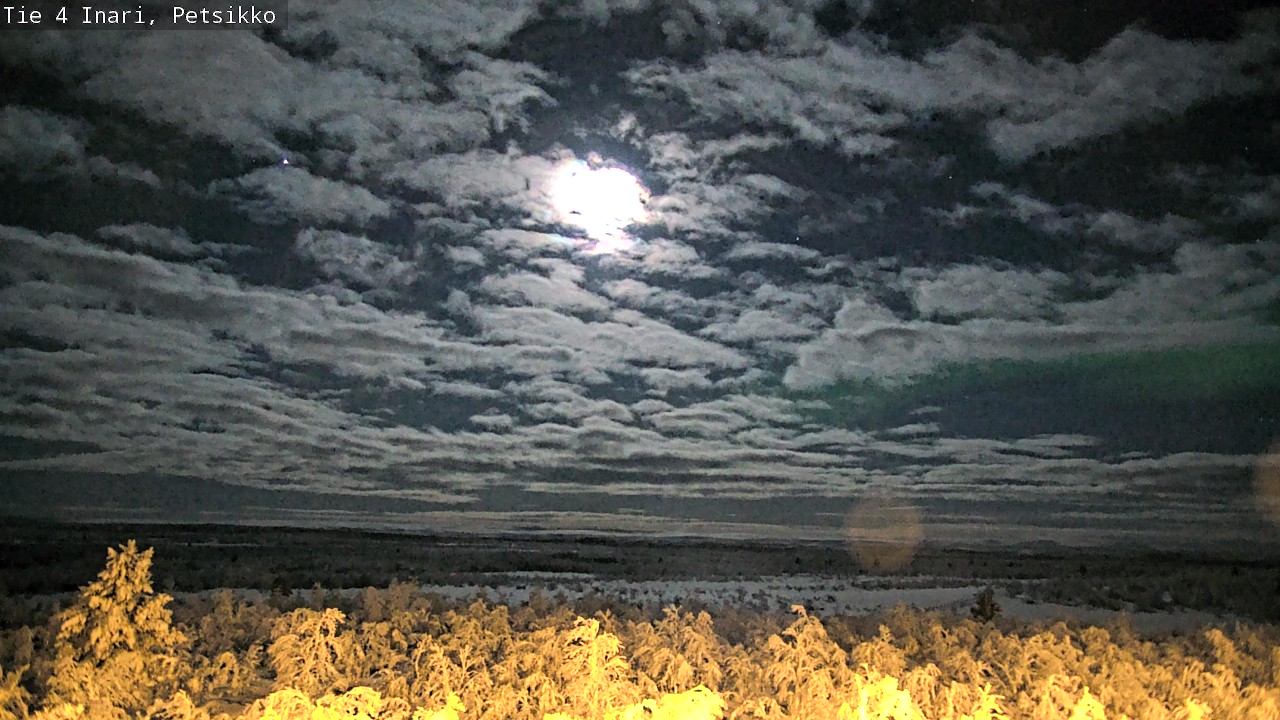 Kelikamerat Kuva Tie 4 Inari, Petsikko, Inari, Lappi