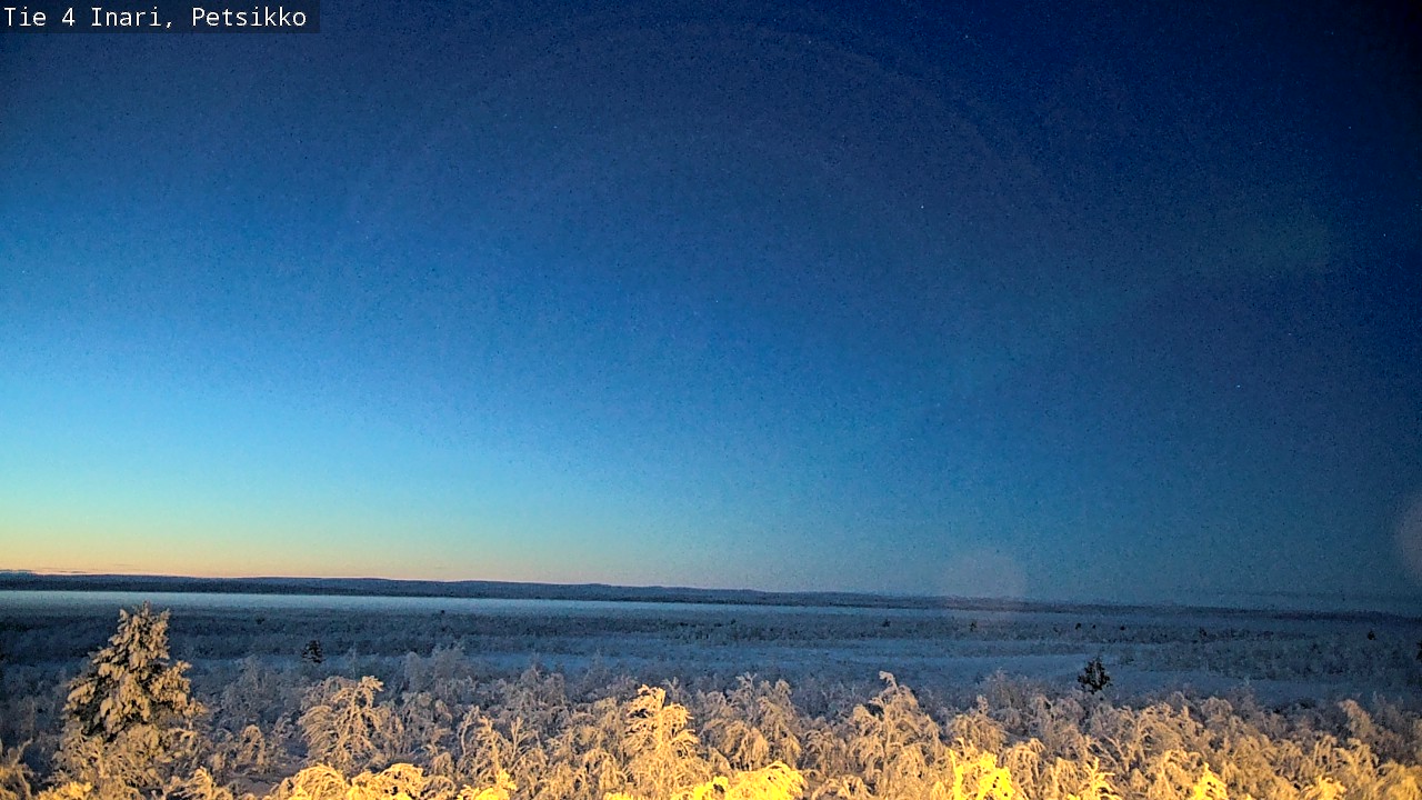 Kelikamerat Kuva Tie 4 Inari, Petsikko, Inari, Lappi