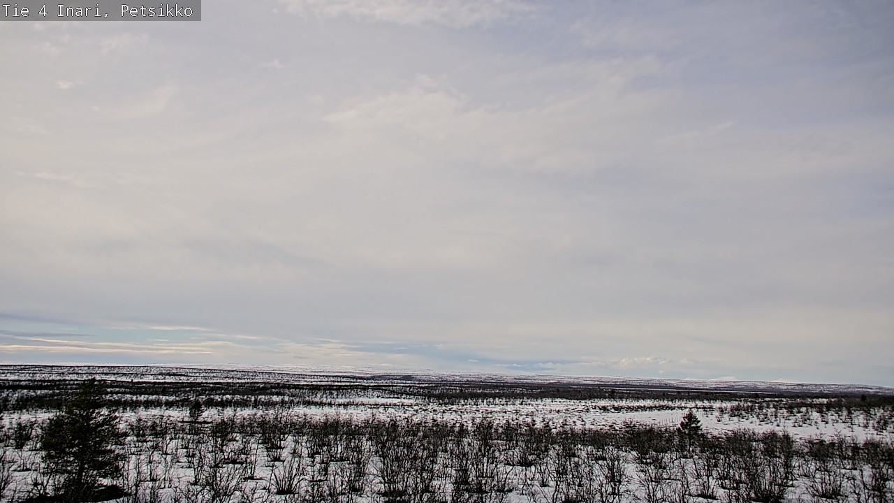 Weather Camera Image Väg 4 Enare, Petsikko, Inari, Lappi