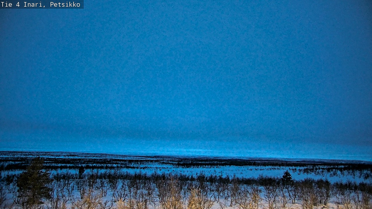 Kelikamerat Kuva Tie 4 Inari, Petsikko, Inari, Lappi