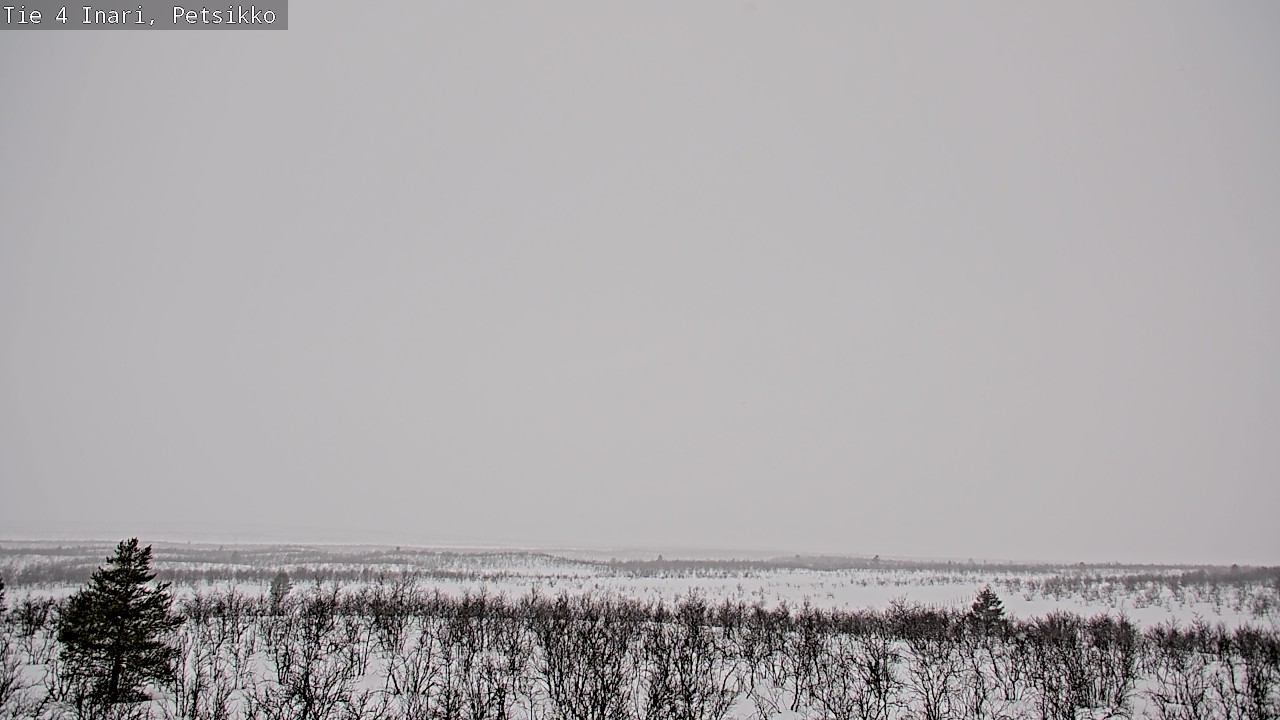 Weather Camera Image Väg 4 Enare, Petsikko, Inari, Lappi