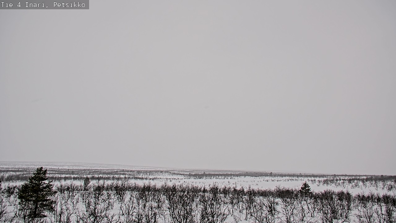 Weather Camera Image Road 4 Inari, Petsikko, Inari, Lappi