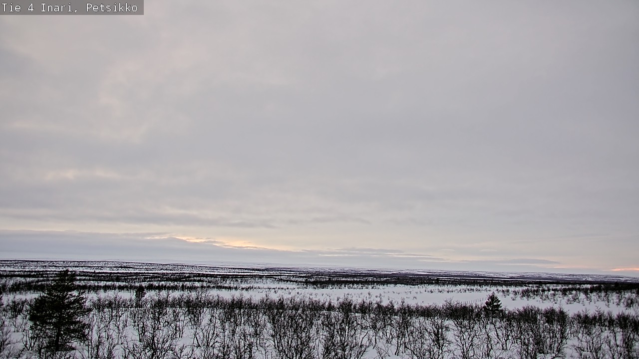 Kelikamerat Kuva Tie 4 Inari, Petsikko, Inari, Lappi