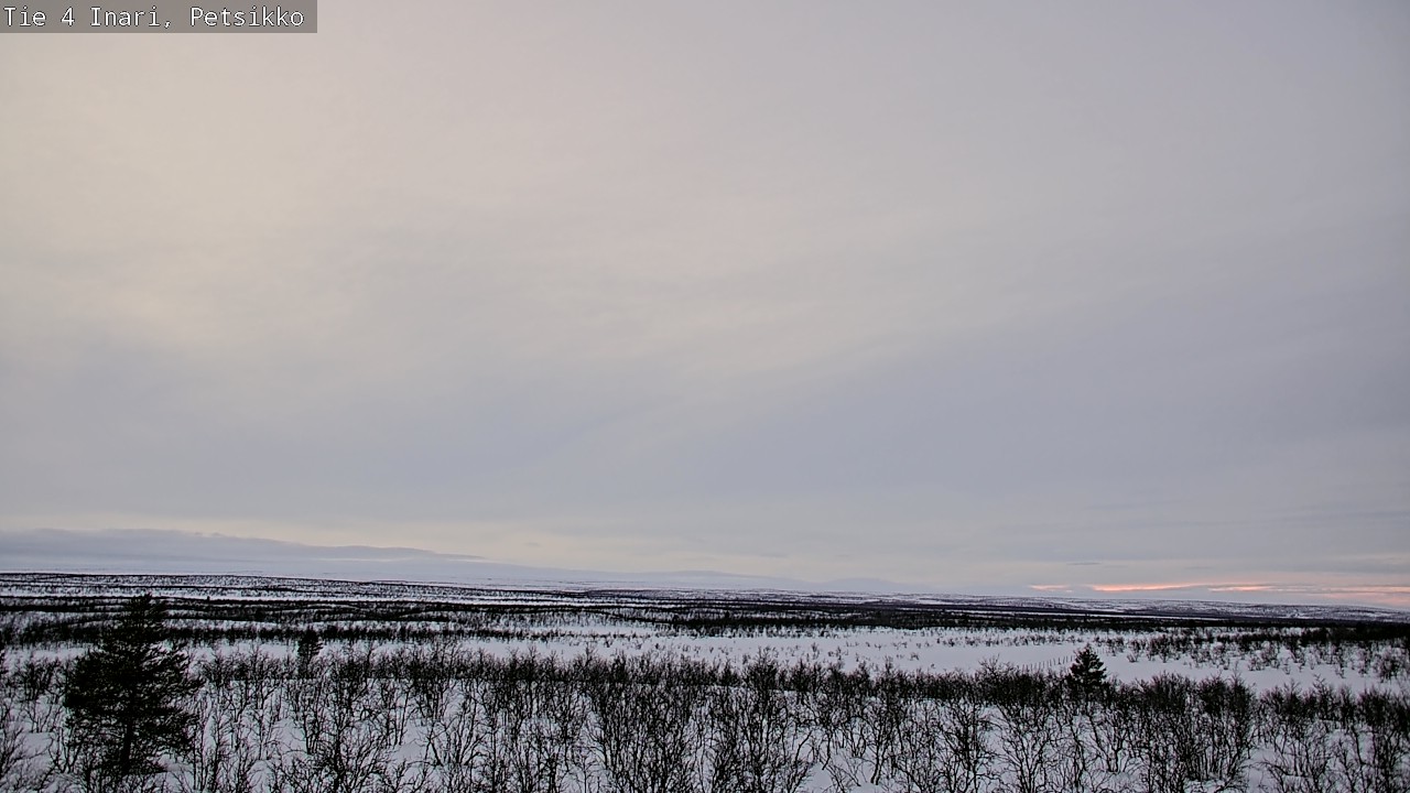 Kelikamerat Kuva Tie 4 Inari, Petsikko, Inari, Lappi