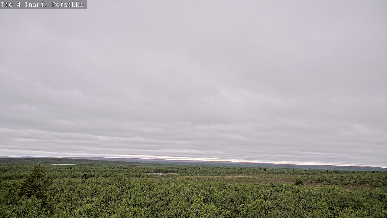 Weather Camera Image Väg 4 Enare, Petsikko, Inari, Lappi