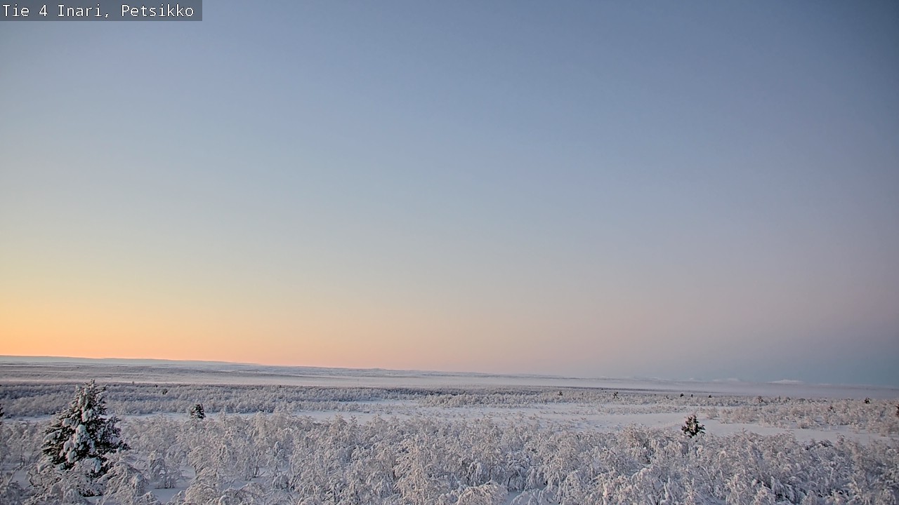 Kelikamerat Kuva Tie 4 Inari, Petsikko, Inari, Lappi