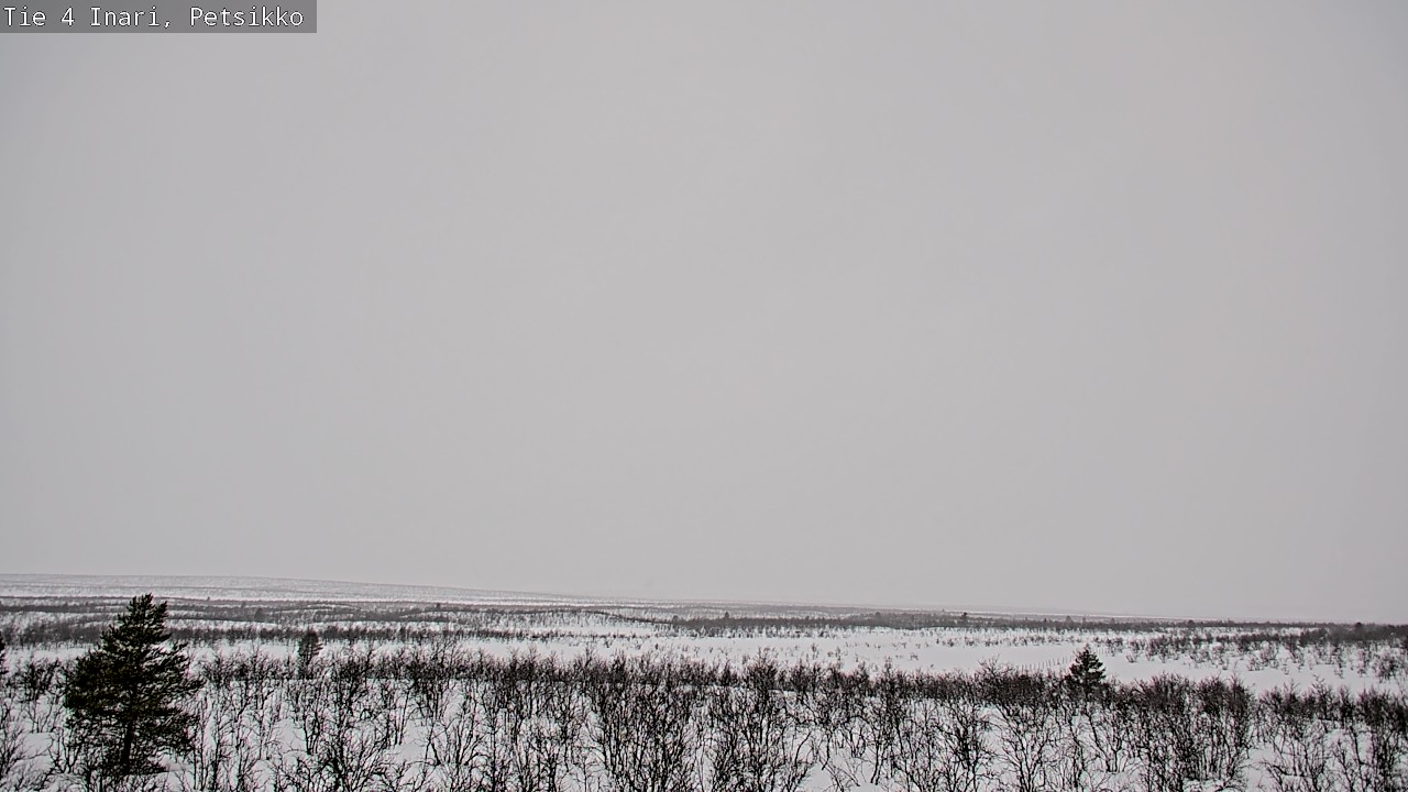 Weather Camera Image Road 4 Inari, Petsikko, Inari, Lappi