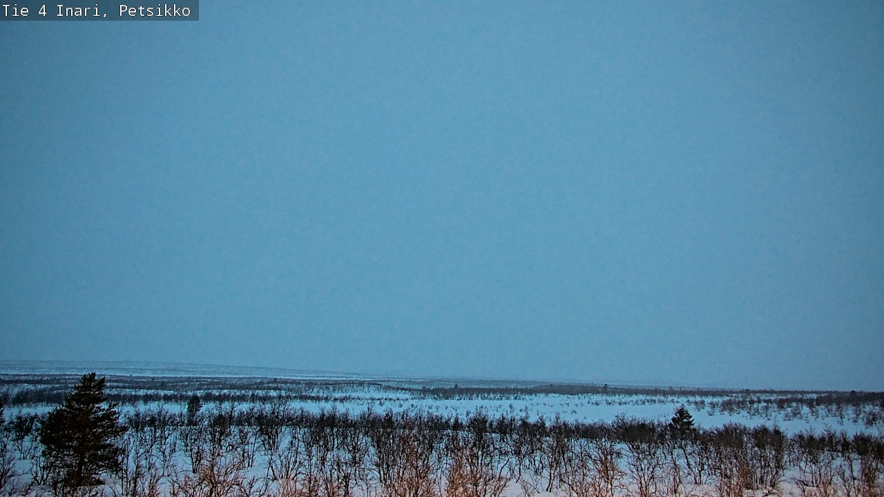 Kelikamerat Kuva Tie 4 Inari, Petsikko, Inari, Lappi