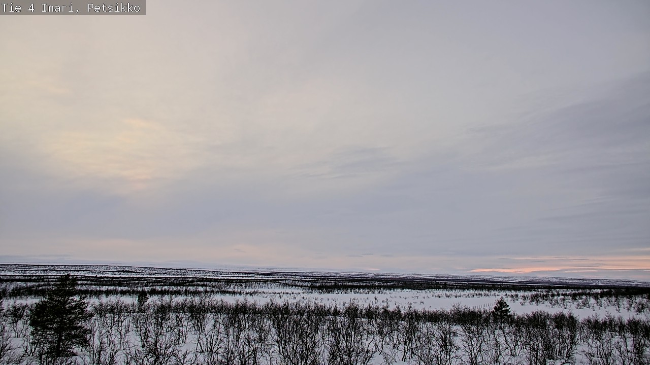 Kelikamerat Kuva Tie 4 Inari, Petsikko, Inari, Lappi