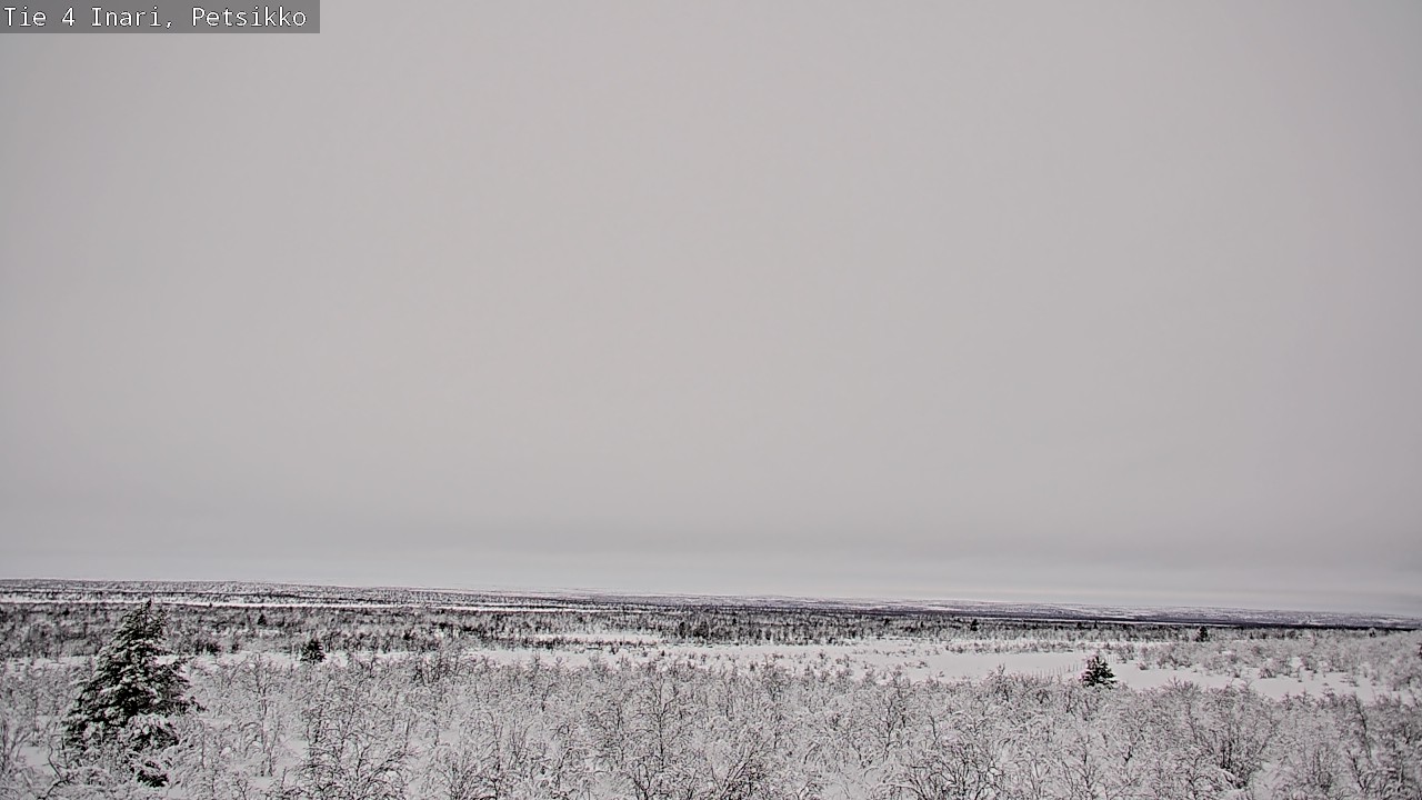 Kelikamerat Kuva Tie 4 Inari, Petsikko, Inari, Lappi