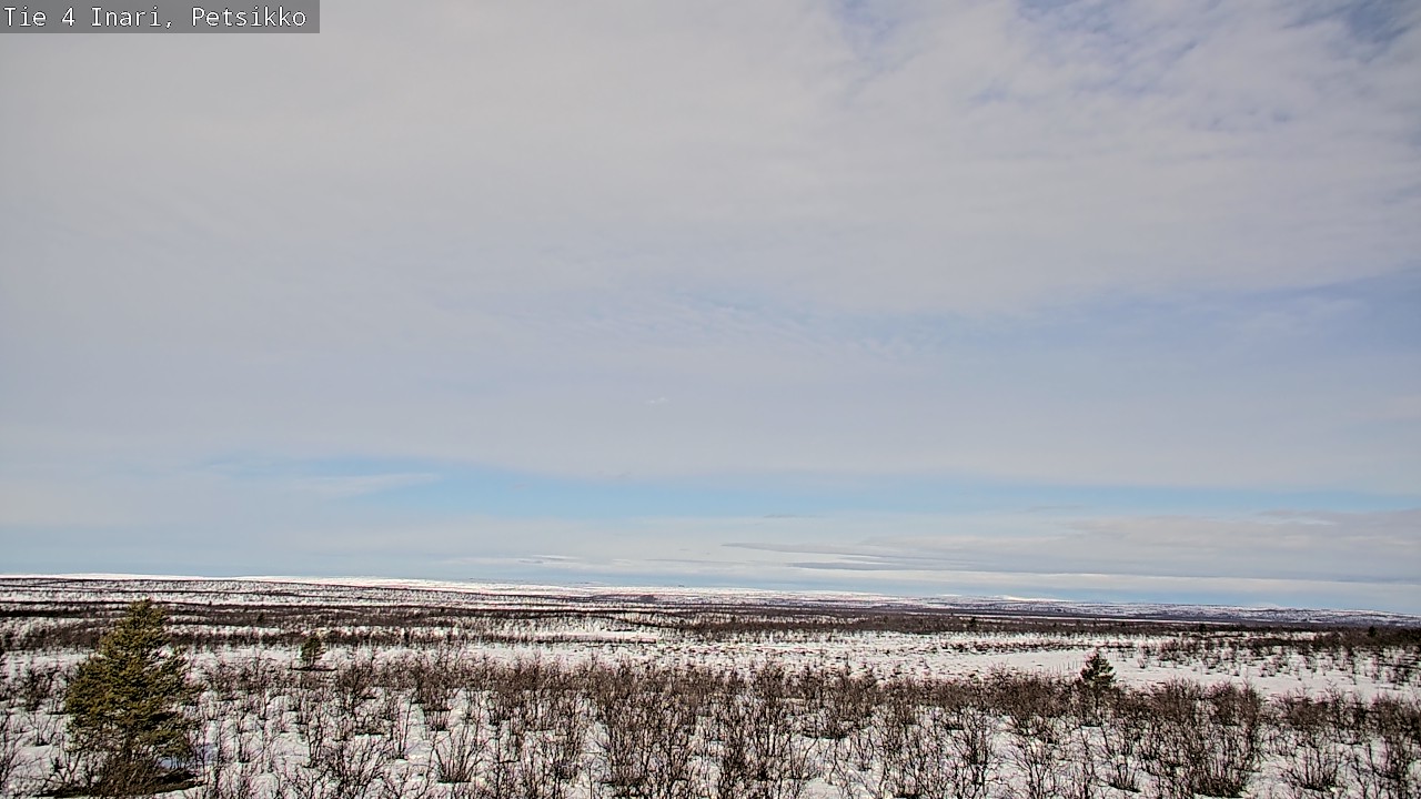 Weather Camera Image Väg 4 Enare, Petsikko, Inari, Lappi