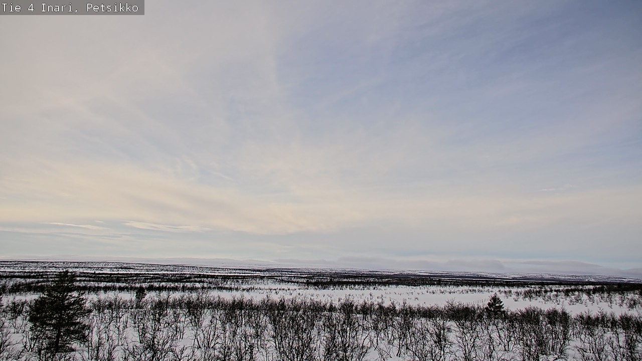 Kelikamerat Kuva Tie 4 Inari, Petsikko, Inari, Lappi