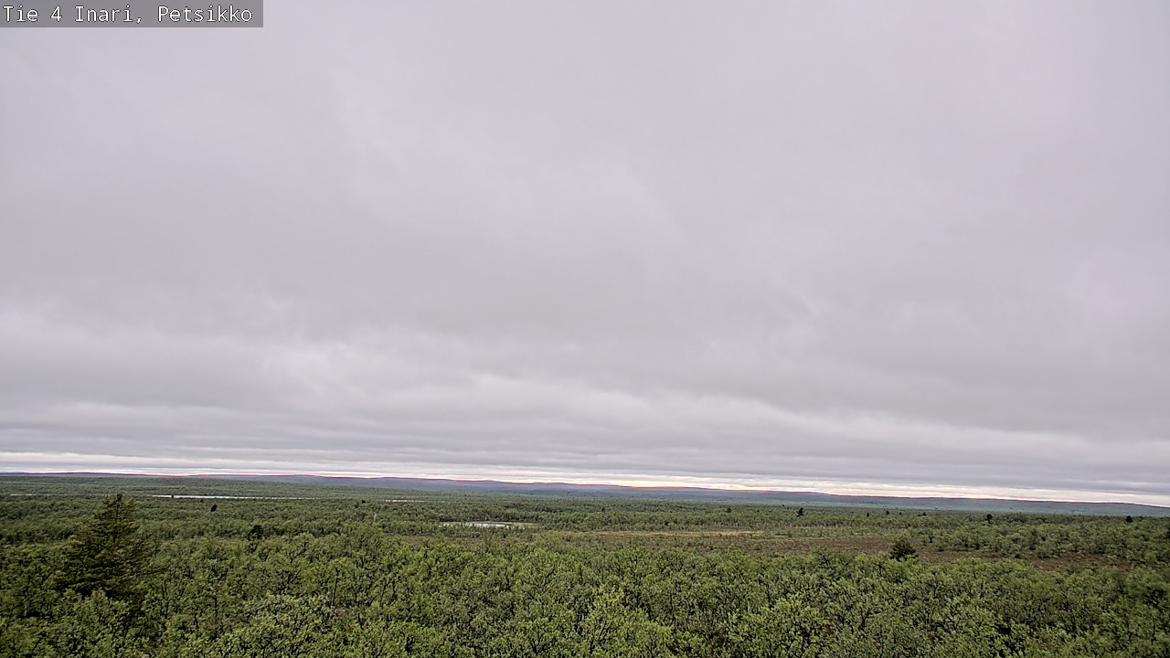 Weather Camera Image Väg 4 Enare, Petsikko, Inari, Lappi