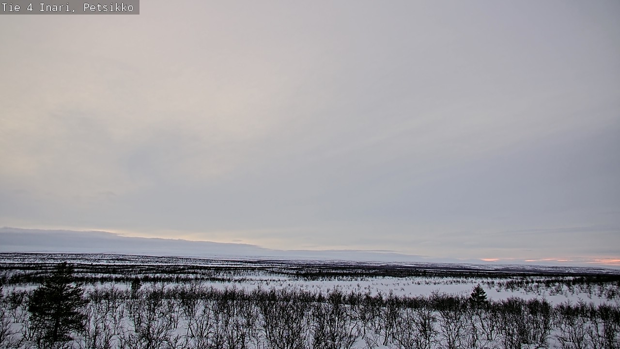 Kelikamerat Kuva Tie 4 Inari, Petsikko, Inari, Lappi