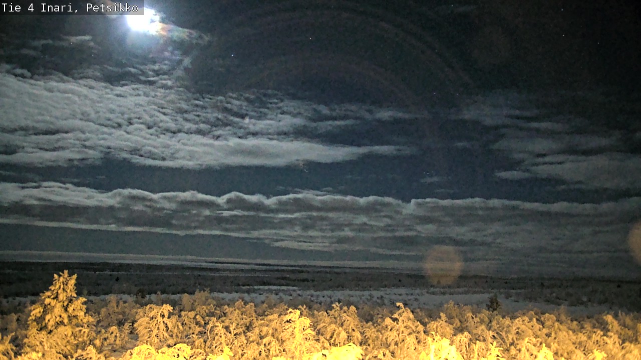 Kelikamerat Kuva Tie 4 Inari, Petsikko, Inari, Lappi