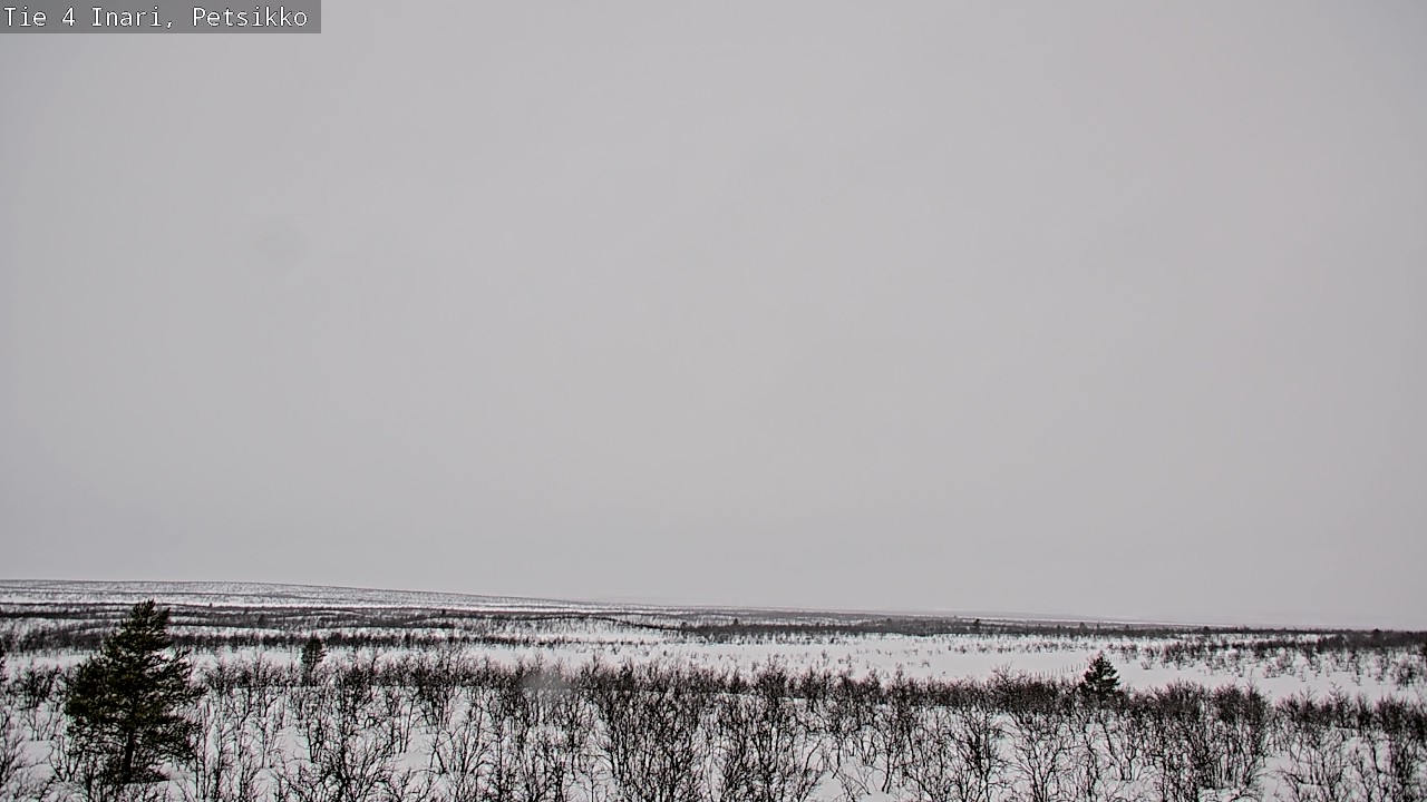 Weather Camera Image Road 4 Inari, Petsikko, Inari, Lappi