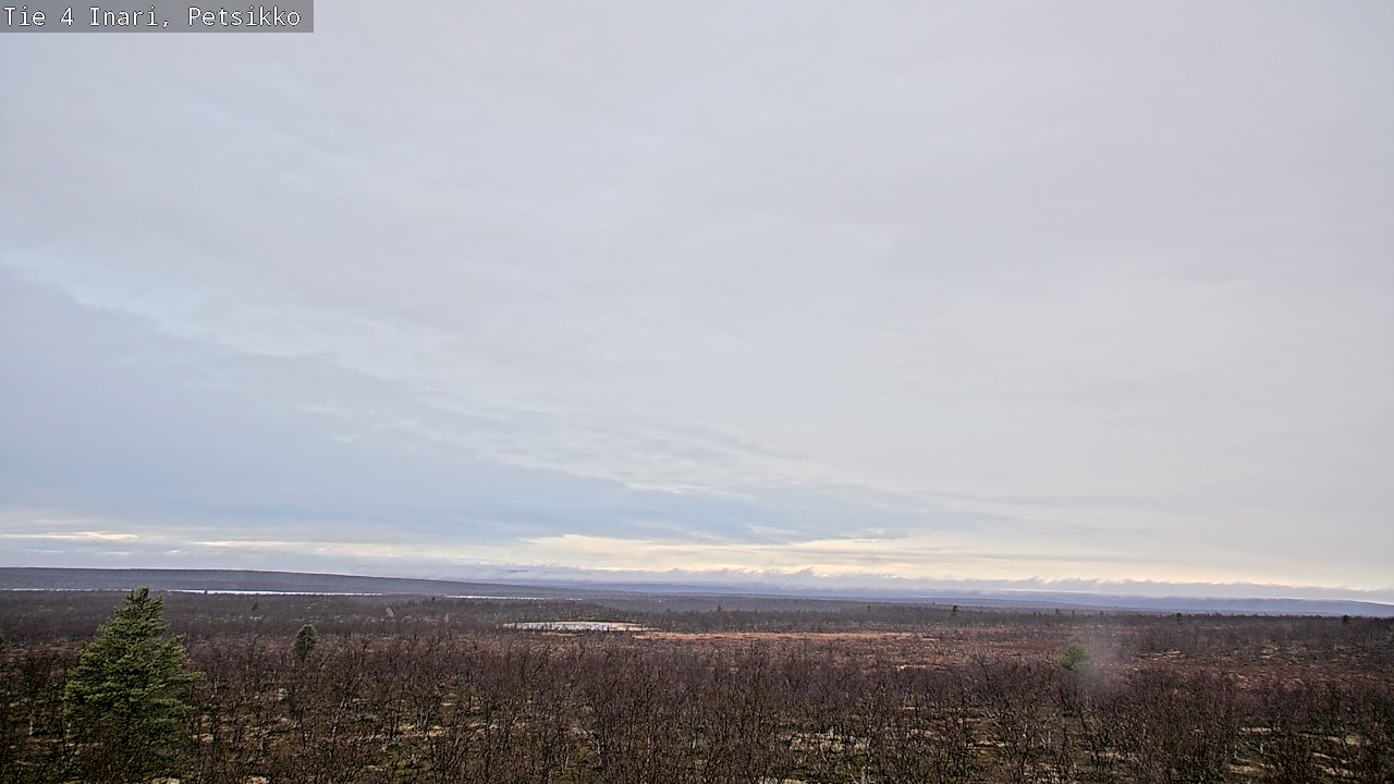 Kelikamerat Kuva Tie 4 Inari, Petsikko, Inari, Lappi