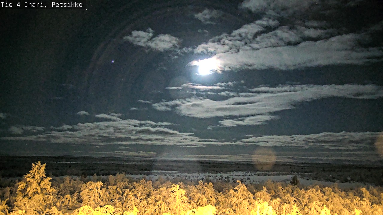 Kelikamerat Kuva Tie 4 Inari, Petsikko, Inari, Lappi