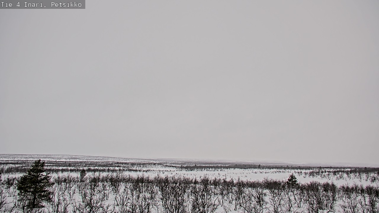 Kelikamerat Kuva Tie 4 Inari, Petsikko, Inari, Lappi