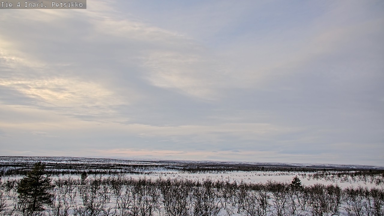 Kelikamerat Kuva Tie 4 Inari, Petsikko, Inari, Lappi
