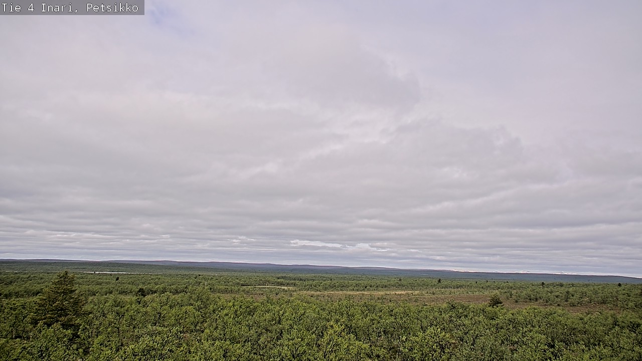 Kelikamerat Kuva Tie 4 Inari, Petsikko, Inari, Lappi
