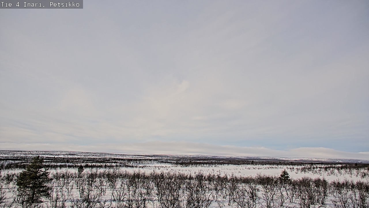 Kelikamerat Kuva Tie 4 Inari, Petsikko, Inari, Lappi