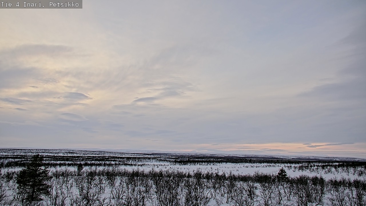 Kelikamerat Kuva Tie 4 Inari, Petsikko, Inari, Lappi