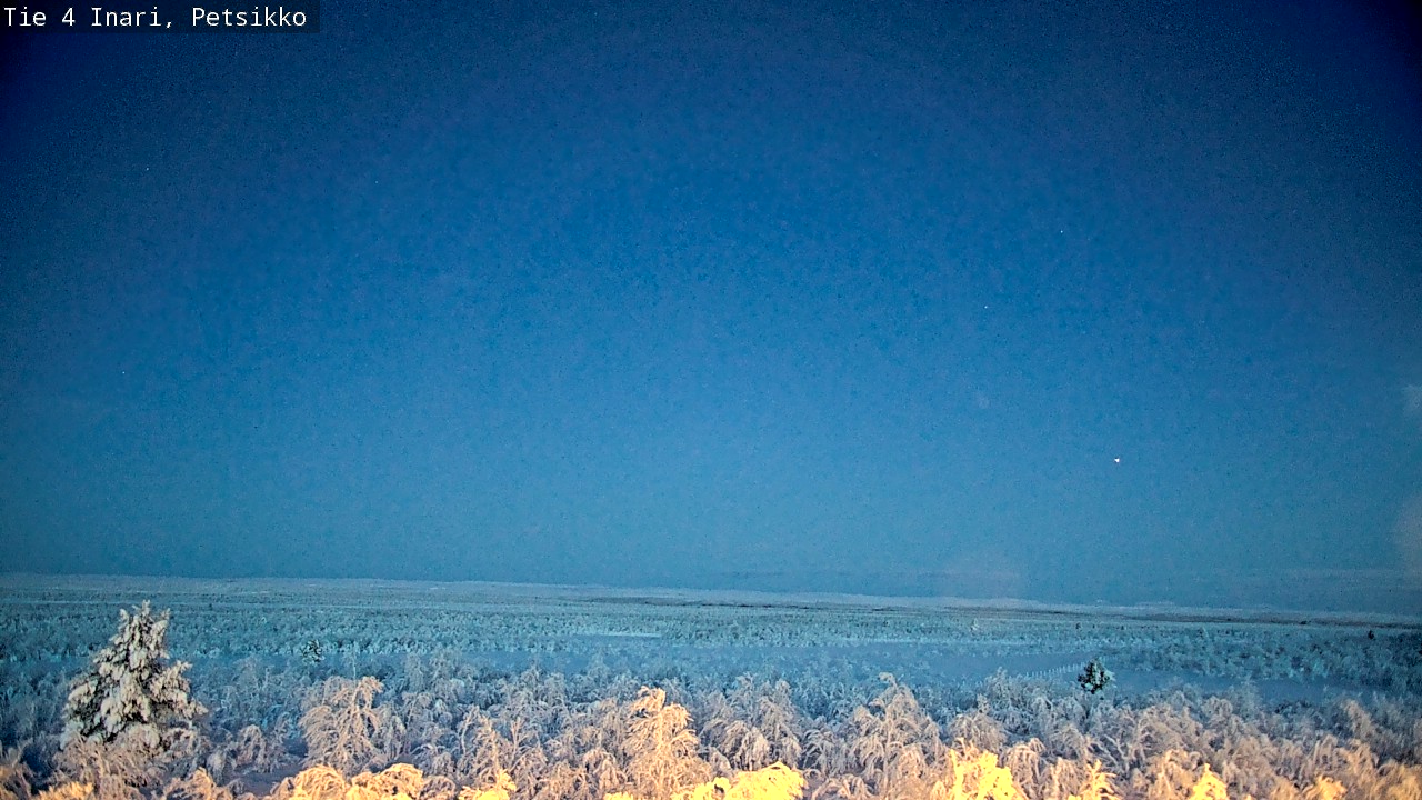 Kelikamerat Kuva Tie 4 Inari, Petsikko, Inari, Lappi