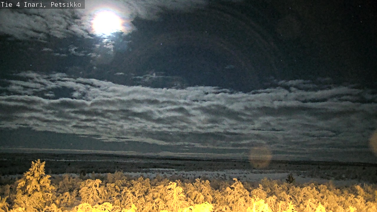 Kelikamerat Kuva Tie 4 Inari, Petsikko, Inari, Lappi