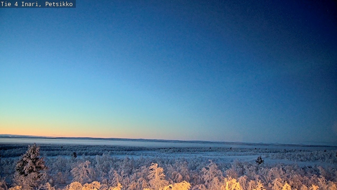 Kelikamerat Kuva Tie 4 Inari, Petsikko, Inari, Lappi