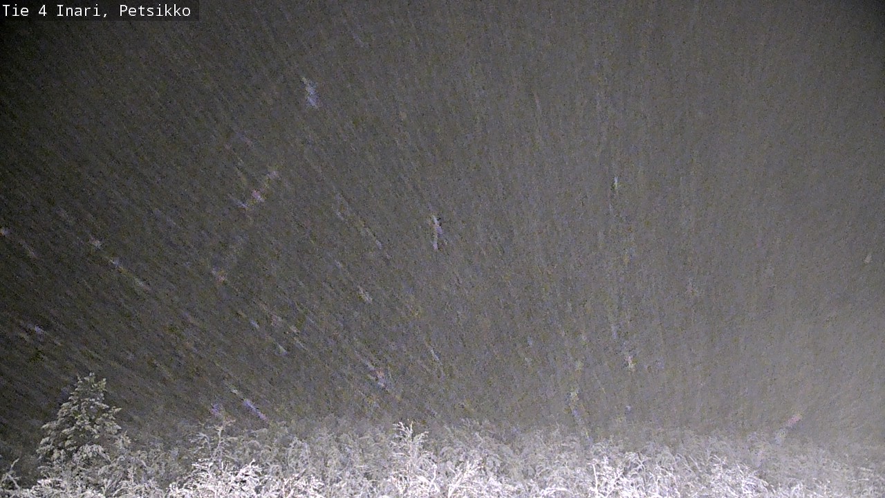 Weather Camera Image Väg 4 Enare, Petsikko, Inari, Lappi