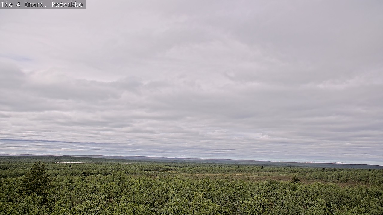 Kelikamerat Kuva Tie 4 Inari, Petsikko, Inari, Lappi